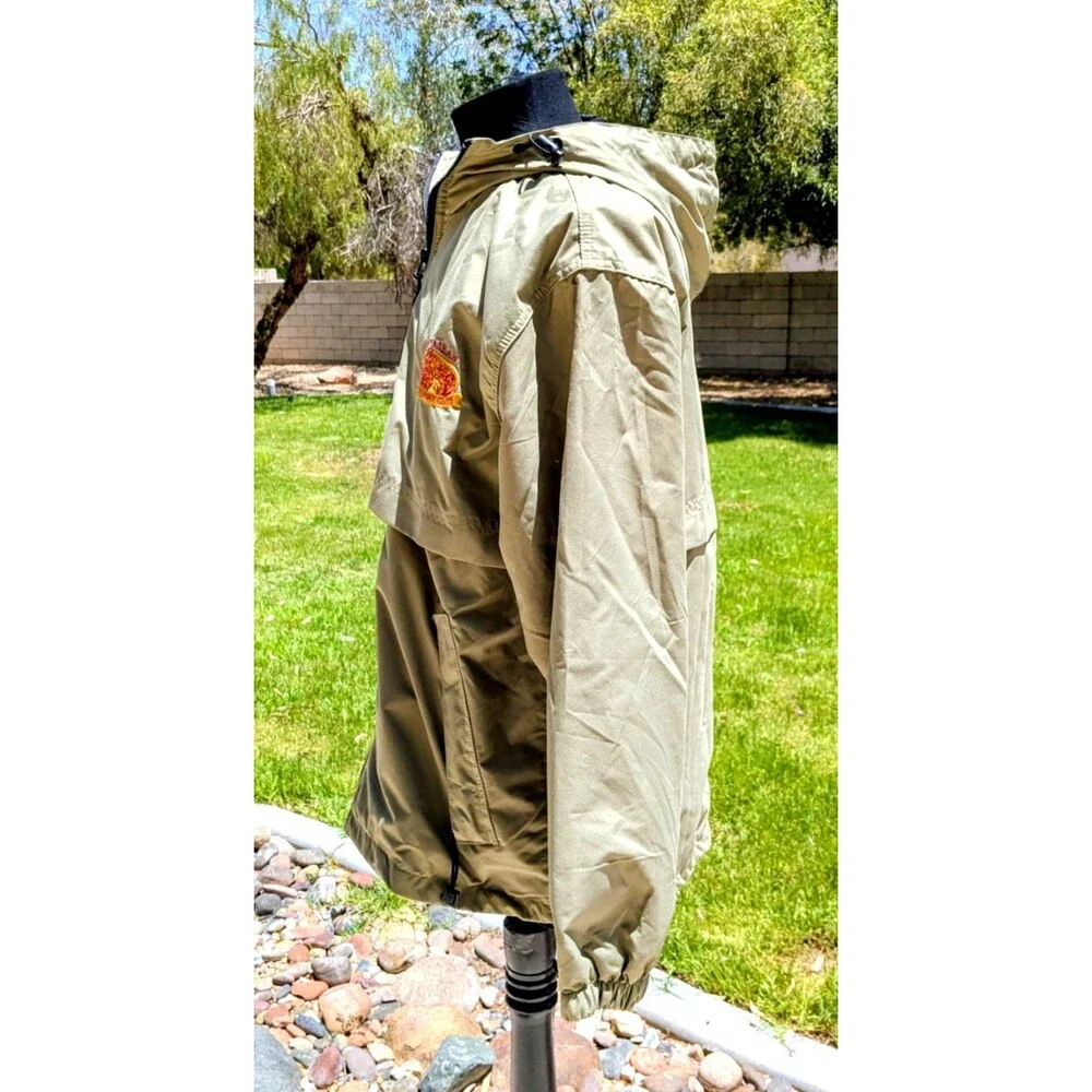 Overseas Adventurers Club Unisex Sm Hooded Lined Windbreaker Travel Jacket NWT